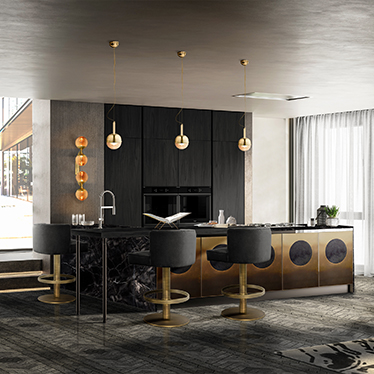 BORNEO SINGLE SOFA, CYPRES FLOOR LIGHT, SYRAD WALL LIGHT, NIKU PENDANT LIGHT